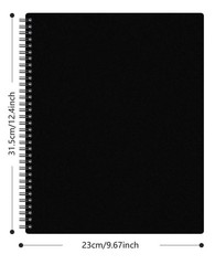 50 Pockets Portfolio Binder with Plastic Sleeves Presentation Book Display 100 P