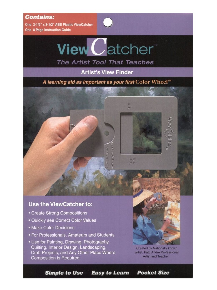 The Color Wheel Company ViewCatcher Artist’s View Finder – view finder