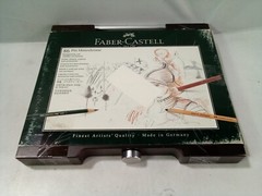Faber-Castell PITT Monochrome Wooden Box with Accessories – 112971