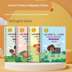 Magic Copybook Reusable Writing Practice Book Kids Calligraphy