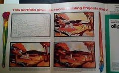 Craftint Enjoy Oil Painting VTG 1971 Instructions 13×10 RARE VHTF NO. 3