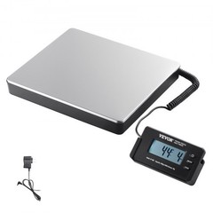 Digital Shipping Scale, 440 lbs x 1.7 oz. Heavy Duty Postal Scale with Timer…