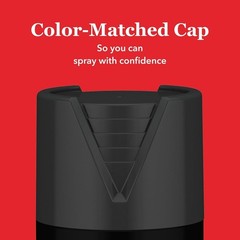 Ultimate 12 oz Indoor/Outdoor Spray Paint – Black, Strong Adhesive & Rust Proof