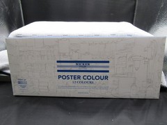 Knicker Watercolor Paint Poster Color Set of 12 Colors, 40ml PC40ML12N