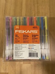 Gel Pens Medium Point .8mm 48/Pkg Color As Shown In Pictures
