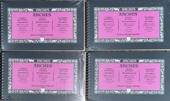 Arches 10×6 Travel Journal Watercolour Hot Pressed Paper NEW 60 Sheets Paint Art