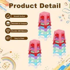 8Pcs Mini Canvas Stands for Painting, Small Canvas Stands, White/Red