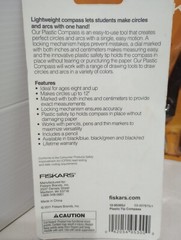Fiskars Circle Drawing Compass Plastic Tip Lot of 4 New and Sealed