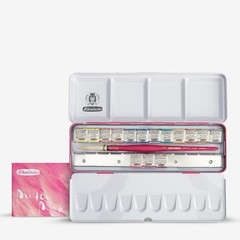 Schmincke Horadam 1/2 Pan Watercolor 15 Set Edition “Pretty Pink”