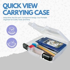 ArtBin 6972AB 10 inch Quick View Deep Base 10 – Deep, Translucent