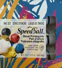 Speedball Block Printing Ink Set (6pc set)