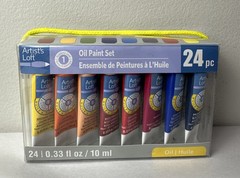 Artist’s Loft Oil paint Color set 24 Pcs 0.33 oz/ 10 mL Paint Tubes