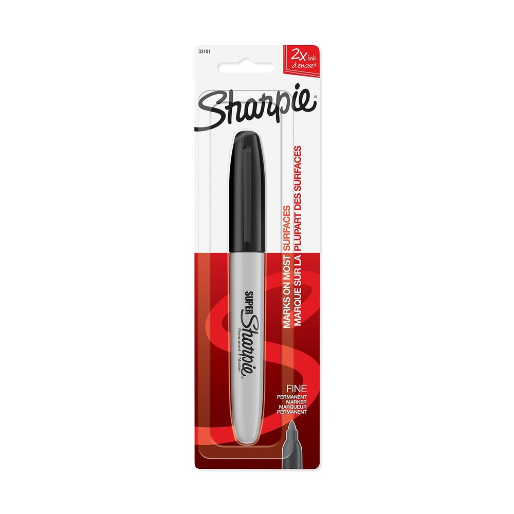 Black Sharpie 1 Count (Pack of 1),