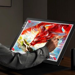 A3 Rechargeable Light Box LED Pad Tracing Drawing Board Diamond Painting Black