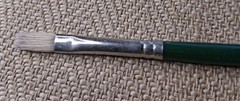 Vtg Grumbacher Gainsborough Artist Brushes Lot Of 5, 2@ #12, 1@#6, 2@#3 See Pics