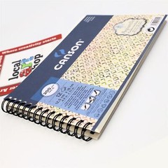 Canson Aquarelle Watercolor Paper Pad Spiral 18 x 12.5cm Rough 12 sheets