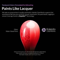KALEIDO COLORWORKS 12 Translucent Colors Set {FREE THINNER+CLEANER}FAST SHIPPING