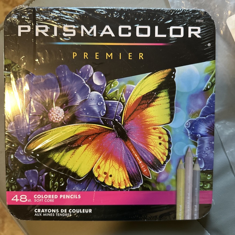 Prismacolor Premier Soft Core Colored Pencils Assorted Colors 48 Count