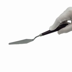 Stainless Steel Paint Palette Paint Scraper Knife Oil Painting Tool