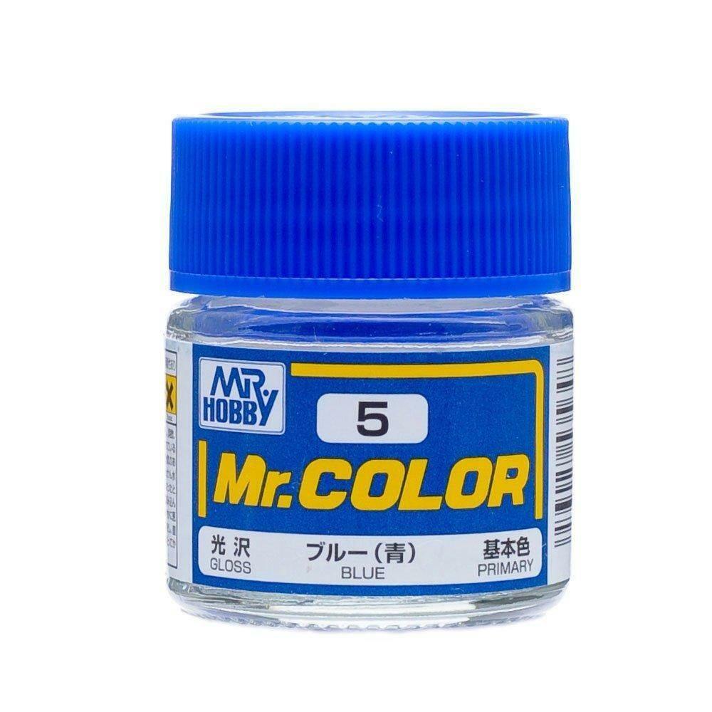Mr. Hobby C5 Mr. Color Gloss Blue Lacquer Paint 10ml – US Fast Ship