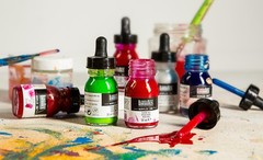 Liquitex Professional Acrylic Ink, 1-Oz (30Ml), Transparent Set Kitchen