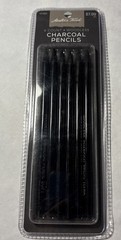 Conté à Paris 2 Count Pastel Pencils And 6 Count Charcoal Pencil Pack Of 6 Lot