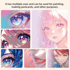 Languo Glitter Gel Pens for Adult Coloring, 72 Colors Special Shining Multi Glit