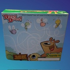 Crayola 64 Crayons Box with Built-In Sharpener Classic New Dandelion Yellow