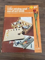 Vintage Craftint “Enjoy Color Mixing and Use of Art Tools ” Instruction 1971