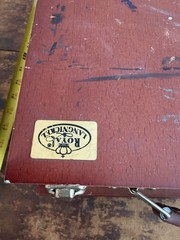 Royal Langnickel Wooden Storage Travel Case & Easel Vintage