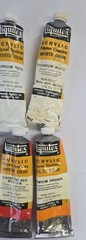 Assorted Acrylic Paints Partially Used Lot 35 Please Read Description