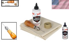 DIY Canvas Repair Kit with 6oz Tear Mender Glue & Quilting Thread