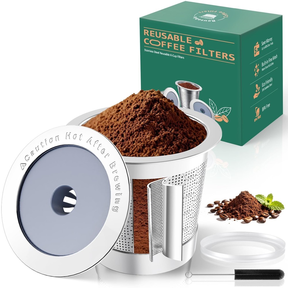 Reusable K Cups for Keurig 1.0,Stainless Steel K Cups for Keurig Reusable Cof…