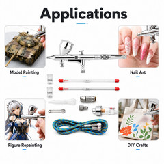 Airbrush Pen Kit | All Tools Included, Ready to Use | For Art & Design