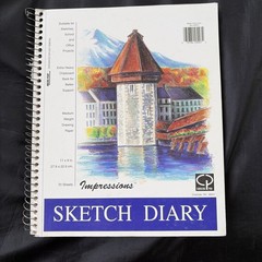 Art Paper & Sketch Pads Academe 18 x 12 & 11 x 8 & IMpressions 11 x 9 & Cartoon