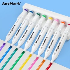 Alcohol Markers, 100 Colors Dual Tip Art Coloring Markers Set for Adult Book …