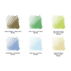 Conte a Paris Pastel Pencils Landscape Colours Pack of 6