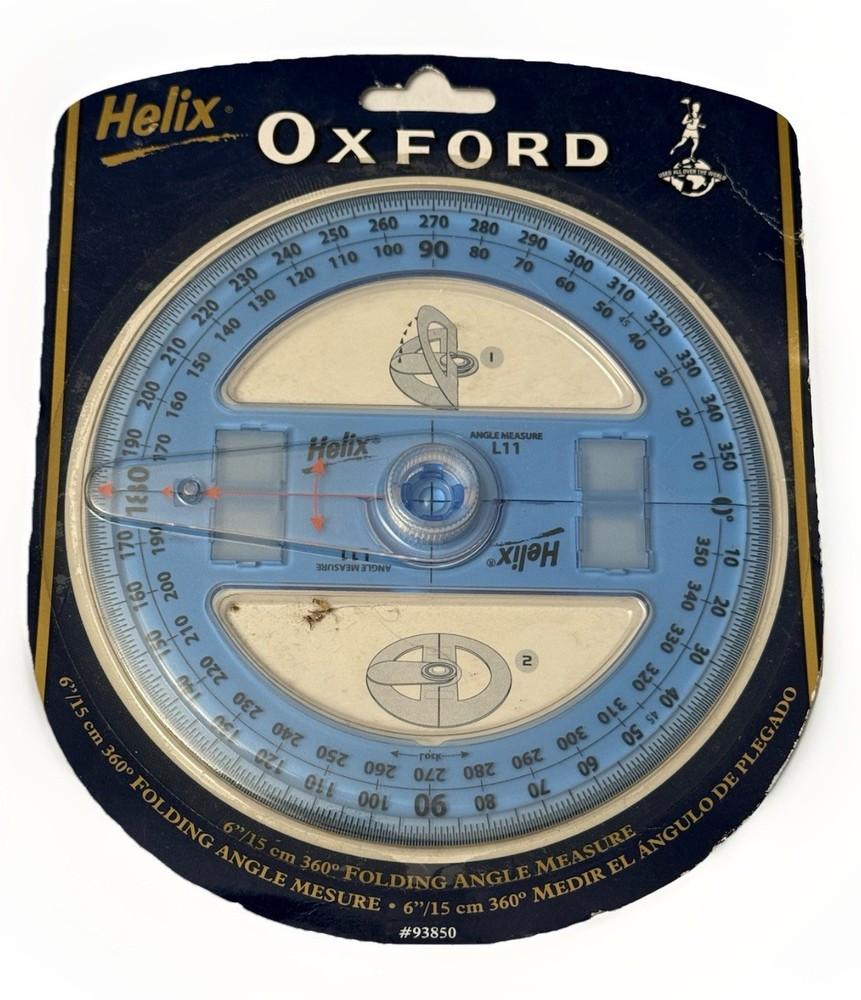 New HELIX EXPERT OXFORD Folding Angle Measure 93850 HW3