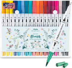 Ohuhu Markers for Adult Coloring Books No Bleeding 36 Colors Coloring Markers Wa