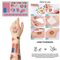 SeunKieer 2026 USA Soccer Supporters Fan Kit – Face Large, United States