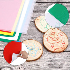 100 Sheets Carbon Transfer Paper,Tracing Paper Carbon Graphite Copy Paper with 5