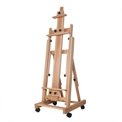 Multi-Function Art Supply Master Studio Artist Wooden Easel, H-Frame Easel USA