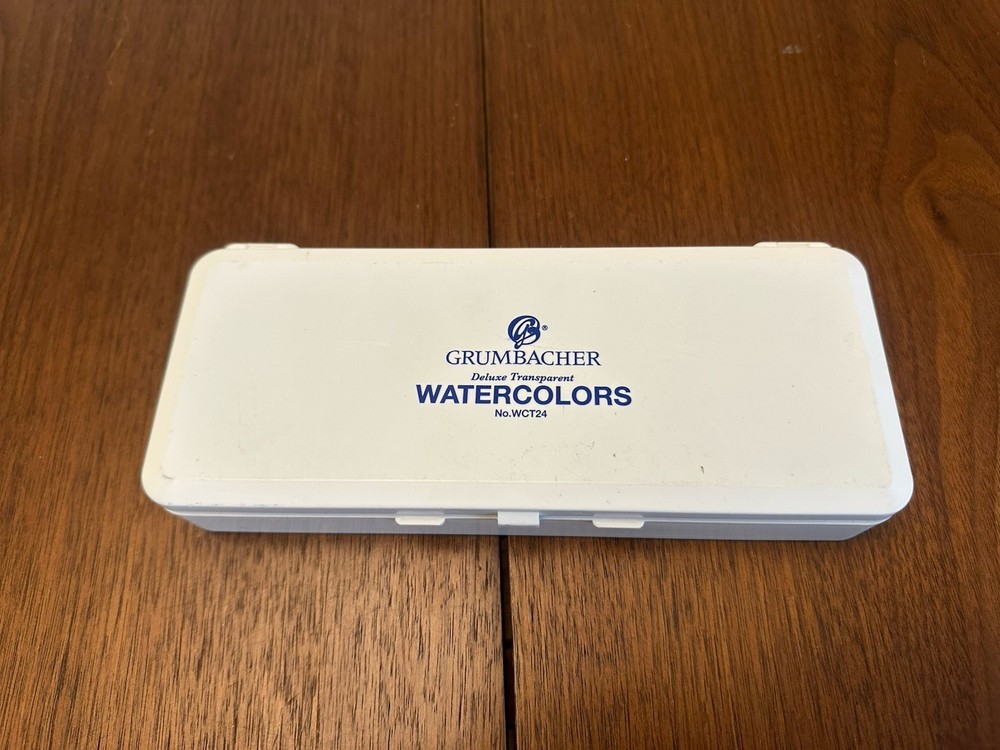 Vintage Grumbacher Deluxe Opaque Watercolors No Box WCT24