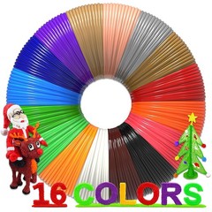 Vibrant 16 Color PLA 3D Pen Filament Assortment – MYNT3D/SCRIB3D Compatible