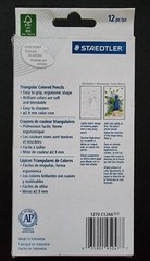 Staedtler 12CT Triangular Barrel Colored Pencils Peacock