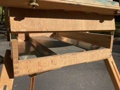 Vintage Original Julian French Easel Made in France 1960s. MISSING DRAWER