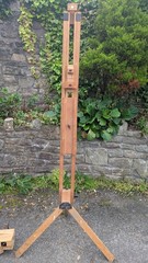 TWO (2X) Vintage Windsor & Newton Artist Adjustable Solid Beech Easels EXCELLENT