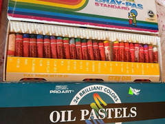 Oil Pastels 4 Sets Faber Castell Cray-Pas Sakura Gallery Pro-Art Used