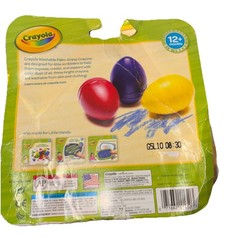 Crayola My First Washable Egg Crayons 3 Pack Toddler Preschool 81-1450 NEW