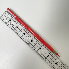 Sanford Prismacolor Colored Art Pencil~Neon Red 1037~Sharpened 6.75″ remaining